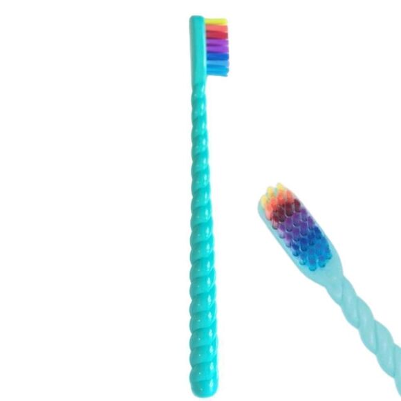 Rainbow Toothbrush - Fairytale Tusk/Mint Turquoise - Picture 1 of 4